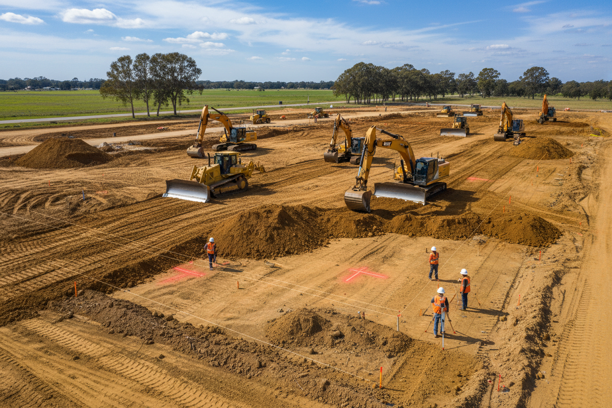 Site Preparation for Construction Projects